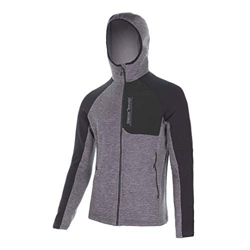 TRANGOWORLD Brighton, Giacca Uomo, Grigio/Nero, XL