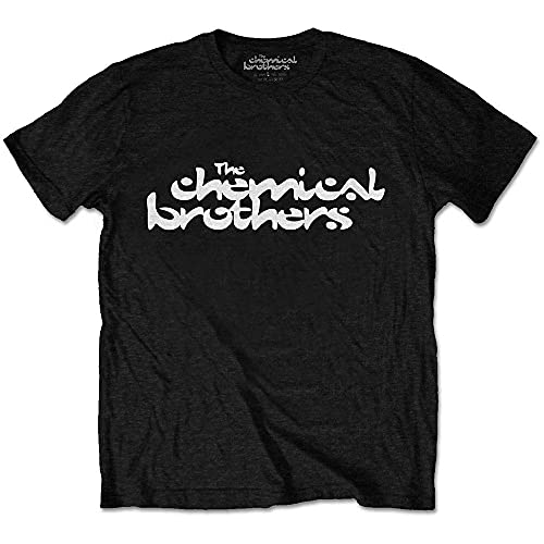 Rockoff Trade Rock Off The Chemical Brothers Unisex T-Shirt: Logo (Small) Medium Black Unisex