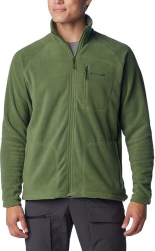 Columbia Fast Trek II Full Zip Fleece, Chaqueta polar con cremallera completa Uomo, Canteen,