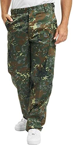 Brandit US Ranger Hose, Pantaloni Uomo, Multicolore (Flecktarn), XL