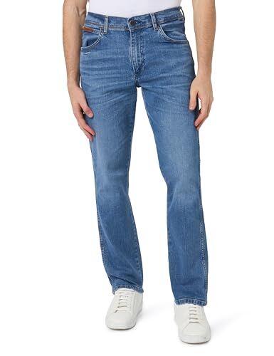 Wrangler Texas Slim Jeans, Guardian, 32W / 32L Uomo