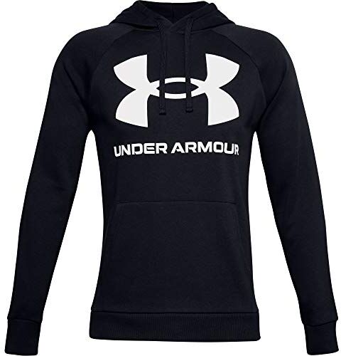 Under Armour Rival Fleece Big Logo HD Felpa con Cappuccio, Uomo