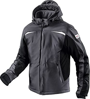 KÜBLER Workwear Kübler 10417322 – 9799 L Softshell Giacca, L, antracite/nero