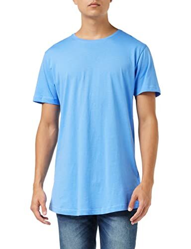 Urban Classics Maglietta Uomo A Maniche Corte, T-Shirt Uomo, Bluemint, S