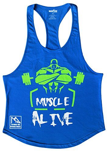 palglg Canotta Palestra Uomo Bodybuilding Senza Maniche Stringer Veste Cotone