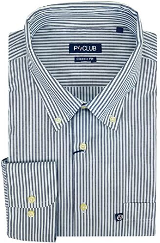 Rionero Camicia da Uomo 100 Cotone Manica Lunga Classica Elegante Taschino XXL XXXL m l (M 865)