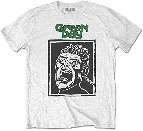 Green Day T-Shirt # Xl Unisex White # Scream