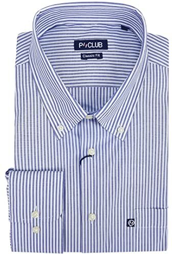 Rionero Camicia da Uomo 100 Cotone Manica Lunga Classica Elegante Taschino XXL XXXL m l (XXL 893)