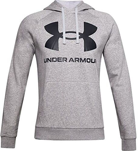 Under Armour Rival Fleece Big Logo HD Felpa con Cappuccio, Uomo