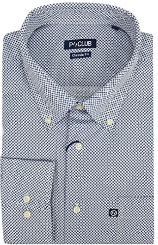 Rionero Camicia Uomo 100 Puro Cotone Taglie Forti Manica Lunga Taschino XXXL 3XL 4XL 5XL (6XL(52-53) 564)