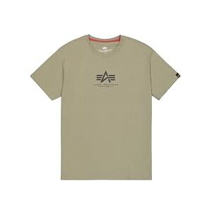 Alpha Basic, T-Shirt Uomo, Rosso, XXX-Large, Oliva, X-Large Alpha Basic, T-Shirt Uomo, Rosso, XXX-Large, Oliva, X-Large