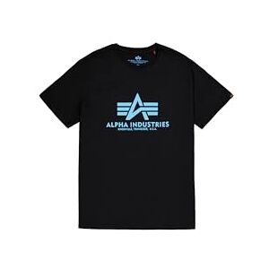 Alpha Basic T, T-shirt Uomo, Nero (Black/Blue 93), Medium (Taglia Produttore: Medium) Alpha Basic T, T-shirt Uomo, Nero (Black/Blue 93), Medium (Taglia Produttore: Medium)