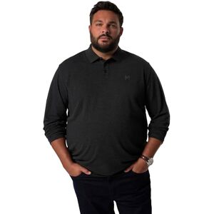 Men Plus Men+ Poloshirt, Bauchfit, Basic, piqué, Langarm, bis 10 XL Polo a Maniche Lunghe, Nero, 5XL Uomo Men Plus Men+ Poloshirt, Bauchfit, Basic, piqué, Langarm, bis 10 XL Polo a Maniche Lunghe, Nero, 5XL Uomo