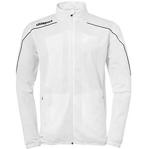 Uhlsport Stream 22 Classic Giacca da uomo, Uomo, Giacca, 100519302, bianco/nero, L Uhlsport Stream 22 Classic Giacca da uomo, Uomo, Giacca, 100519302, bianco/nero, L