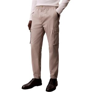 Calvin Klein Uomo Pantaloni Cargo Comfort Cotton Skinny Fit, Beige (Vintage Khaki), XL Calvin Klein Uomo Pantaloni Cargo Comfort Cotton Skinny Fit, Beige (Vintage Khaki), XL