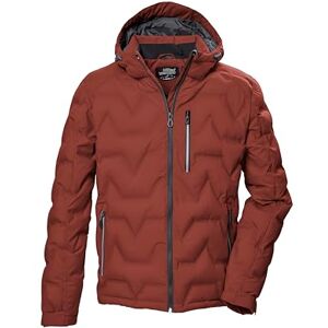 Killtec Uomo Giacca trapuntata con cappuccio/giubbotto idrorepellente KOW 60 MN QLTD JCKT, ziegelrot, XL, Killtec Uomo Giacca trapuntata con cappuccio/giubbotto idrorepellente KOW 60 MN QLTD JCKT, ziegelrot, XL,