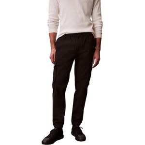 Calvin Klein Uomo Pantaloni Cargo Comfort Cotton Skinny Fit, Nero (Black), XL Calvin Klein Uomo Pantaloni Cargo Comfort Cotton Skinny Fit, Nero (Black), XL