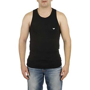 Emporio Armani Tank Iconic Logoband, Canotte, Uomo, Nero (Black), S Emporio Armani Tank Iconic Logoband, Canotte, Uomo, Nero (Black), S