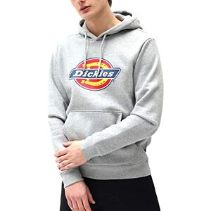 Dickies Icon Logo Hoodie, Felpa con Cappuccio Uomo, Grey Melange, XL Dickies Icon Logo Hoodie, Felpa con Cappuccio Uomo, Grey Melange, XL
