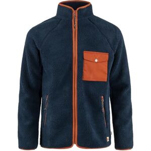 Fjällräven 84158-560-215 Vardag Pile Fleece M/Vardag Pile Fleece M Maglia Lunga Uomo Navy-Autumn Leaf Taglia L Fjällräven 84158-560-215 Vardag Pile Fleece M/Vardag Pile Fleece M Maglia Lunga Uomo Navy-Autumn Leaf Taglia L