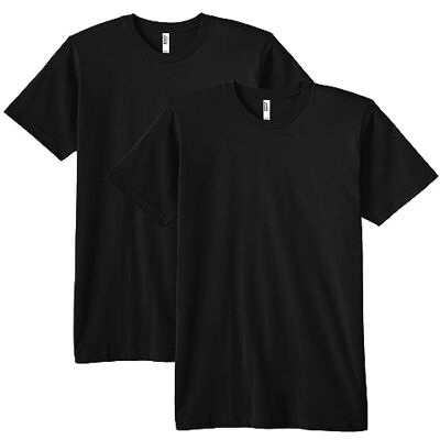 American Apparel Maglietta da Adulto in Jersey fine, Stile G2001, Confezione Multipla, M American Apparel Maglietta da Adulto in Jersey fine, Stile G2001, Confezione Multipla, M