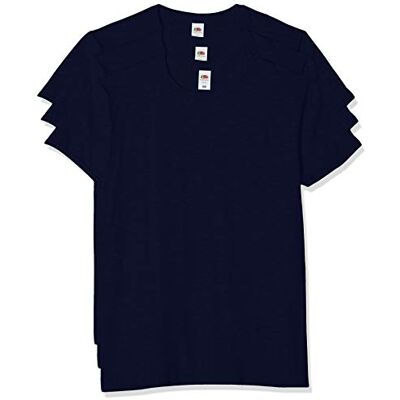 Fruit of the Loom Men's Heavy T-Shirt Pack of 3 Fruit of the Loom Men's Heavy T-Shirt Pack of 3
