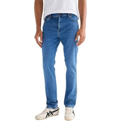 Wrangler Texas Slim, Jeans Uomo, Ridge Wash, 44W / 34L Wrangler Texas Slim, Jeans Uomo, Ridge Wash, 44W / 34L
