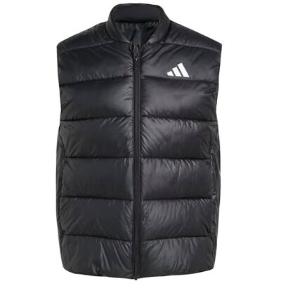 Adidas Uomo Essentials Climawarm Synthetic Down Puffer Vests Coat, black, M Adidas Uomo Essentials Climawarm Synthetic Down Puffer Vests Coat, black, M