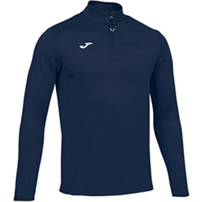 Joma Felpa Running Night Maglia di Tuta, Blu Marino, L Uomo Joma Felpa Running Night Maglia di Tuta, Blu Marino, L Uomo
