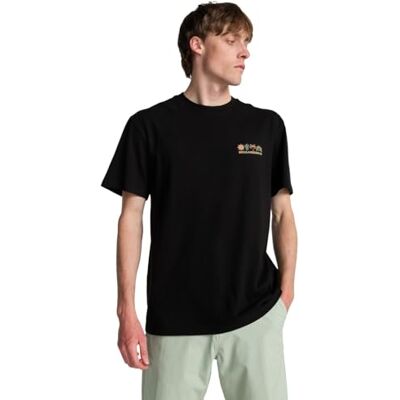 Billabong Maglietta a Manica Corta Segmento SS Nero Billabong Maglietta a Manica Corta Segmento SS Nero