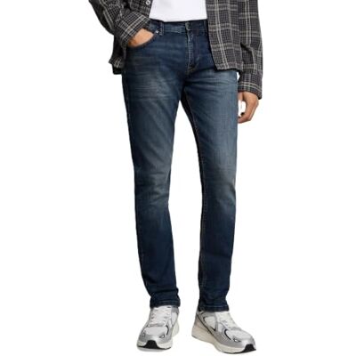 TOM TAILOR Denim 1029731, Piers Slim Jeans con Cotone Biologico Uomo TOM TAILOR Denim 1029731, Piers Slim Jeans con Cotone Biologico Uomo