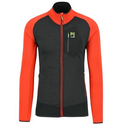 Karpos 2500491-024 ODLE Fleece Maglia Lunga Uomo Black Sand/Spicy Orange Taglia XL Karpos 2500491-024 ODLE Fleece Maglia Lunga Uomo Black Sand/Spicy Orange Taglia XL