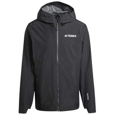 Adidas Uomo Terrex Multi 2.5 Layer RAIN.RDY Jacket, black/black, XXL Adidas Uomo Terrex Multi 2.5 Layer RAIN.RDY Jacket, black/black, XXL