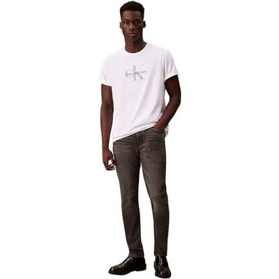 Calvin Klein Uomo Jeans Taper Hearst Grey Slim Fit, Grigio (Hearst Grey), 32W/29L Calvin Klein Uomo Jeans Taper Hearst Grey Slim Fit, Grigio (Hearst Grey), 32W/29L