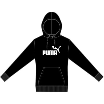 Puma Ess No. 1 Logo Hoodie TR, Felpe con Cappuccio Unisex Adulto, Black, Puma Ess No. 1 Logo Hoodie TR, Felpe con Cappuccio Unisex Adulto, Black,