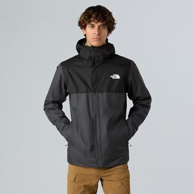 The North Face NF0A3YFM4JK M QUEST ZIP-IN JACKET EU Giacca Uomo Asphalt Grey-TNF Black- Taglia M The North Face NF0A3YFM4JK M QUEST ZIP-IN JACKET EU Giacca Uomo Asphalt Grey-TNF Black- Taglia M