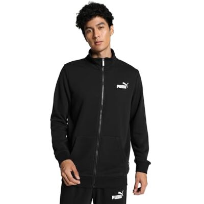 Puma Ess Track Felpa con Cappuccio Black S Puma Ess Track Felpa con Cappuccio Black S