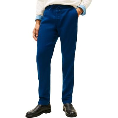 Tommy Hilfiger Chino Uomo, Blu (Cielo Notturno), W33 / L34 Tommy Hilfiger Chino Uomo, Blu (Cielo Notturno), W33 / L34