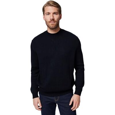 Armani Maglione da Uomo, a Maniche Lunghe, Rotondo, con Scollo a V, Colore: Blu, XXL, Navy Scuro, XXL Armani Maglione da Uomo, a Maniche Lunghe, Rotondo, con Scollo a V, Colore: Blu, XXL, Navy Scuro, XXL