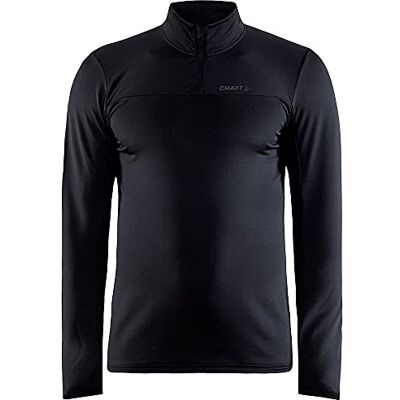 craft Maglia a maniche lunghe da uomo Core Gain, Nero, S craft Maglia a maniche lunghe da uomo Core Gain, Nero, S