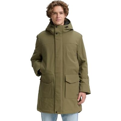 TOM TAILOR Denim Uomo Parka, 11848-Jungle Soil Green, XXL, Jungle Soil Green 11848 Gioco in Scatola, XXL TOM TAILOR Denim Uomo Parka, 11848-Jungle Soil Green, XXL, Jungle Soil Green 11848 Gioco in Scatola, XXL