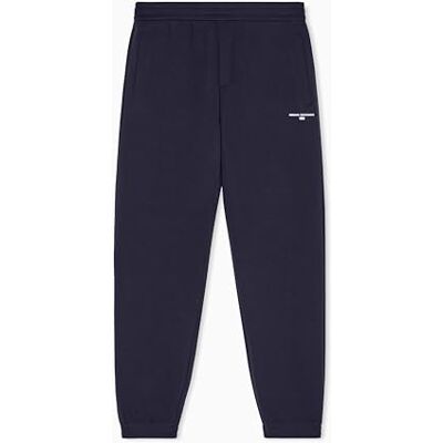 Armani Pantaloni da Jogging da Uomo Scrunch Bottom, Navy Scuro, XL Armani Pantaloni da Jogging da Uomo Scrunch Bottom, Navy Scuro, XL