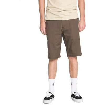 Volcom V Monty Chino Short Uomo Casual, Fungo, 31W Volcom V Monty Chino Short Uomo Casual, Fungo, 31W