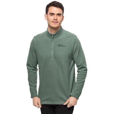 Jack Wolfskin Taunus Hz Maglione da Uomo, Taglia XXL, Colore: Verde Jack Wolfskin Taunus Hz Maglione da Uomo, Taglia XXL, Colore: Verde