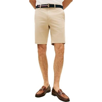 Tommy Hilfiger Denton 9.5" Ess Twill W/Belt Altri Pantaloncini, Cachi, 38W Tommy Hilfiger Denton 9.5" Ess Twill W/Belt Altri Pantaloncini, Cachi, 38W