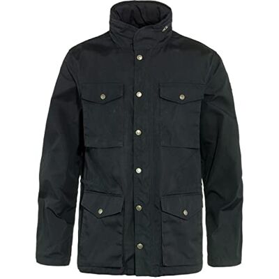 Fjällräven 86980-550 Räven Jacket M Giacca Uomo Black Taglia M Fjällräven 86980-550 Räven Jacket M Giacca Uomo Black Taglia M
