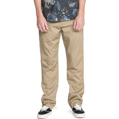 Volcom V Monty Chino Pant Pantaloni, Cachi, 46 Uomo Volcom V Monty Chino Pant Pantaloni, Cachi, 46 Uomo