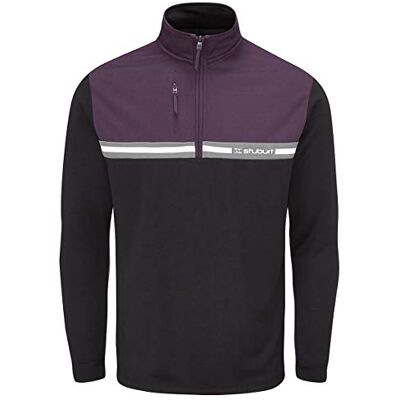 Stuburt Flitton Maglione da Golf Antivento con Mezza Zip Stuburt Flitton Maglione da Golf Antivento con Mezza Zip