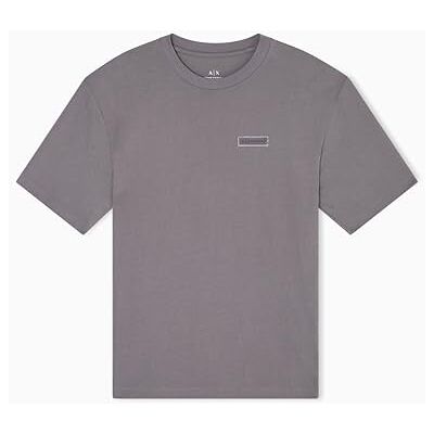 Armani Maglietta da Uomo, a Maniche Corte, vestibilità Normale, con Logo, Colore Grigio, Taglia L, Dark Gull Gray, L Armani Maglietta da Uomo, a Maniche Corte, vestibilità Normale, con Logo, Colore Grigio, Taglia L, Dark Gull Gray, L