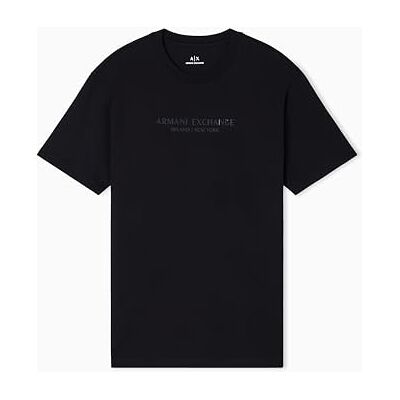 Armani Maglietta da Uomo, a Maniche Corte, con Logo Milano-New York, Colore Nero, XS, Nero, XS Armani Maglietta da Uomo, a Maniche Corte, con Logo Milano-New York, Colore Nero, XS, Nero, XS